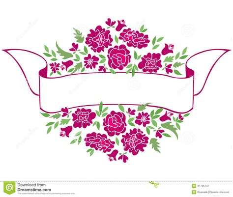 Floral Banner Stock Vector Image Of Bluebells Decor