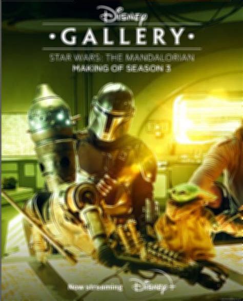 Ficha Técnica Completa Disney Gallery Star Wars The Mandalorian 3ª
