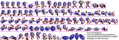 Md Sonic The Hedgehog Sprites
