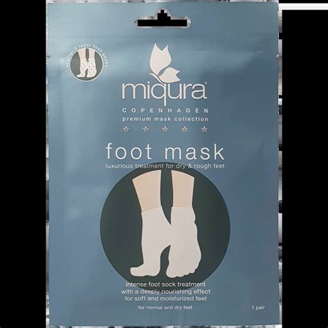 Miqura 2 Layer Foot Mask Socks 1 Pair