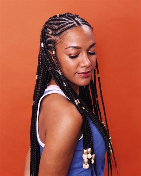 21 Cute Fulani Braids To Try In 2020 Easy Protective Styles Glamour