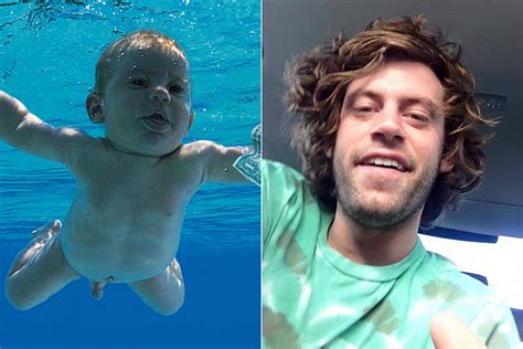 Nirvanas ‘nevermind Cover Baby Recreates Photo For 25th Anniversary