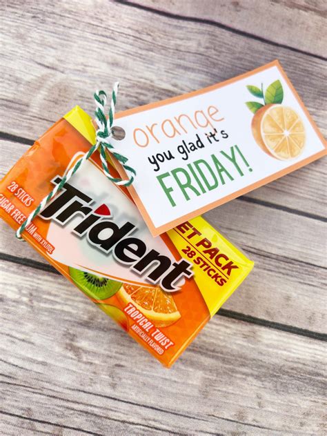 Orange You Glad Its Friday Free Printable Leah With Love