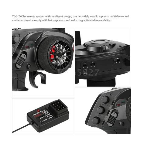 Goolrc Tg3 24ghz 3ch Remote Control Transmitter With Receiver For Rc
