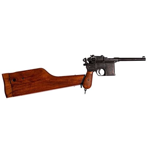 Wwii Gear 1896 C96 Mauser Pistol Replica Non Firing