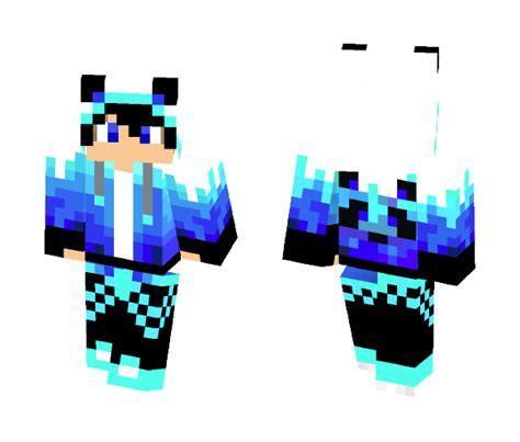 Download Ice Panda Boy Minecraft Skin For Free Superminecraftskins