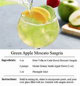 Pictures of Olive Garden Green Apple Moscato Sangria Recipe