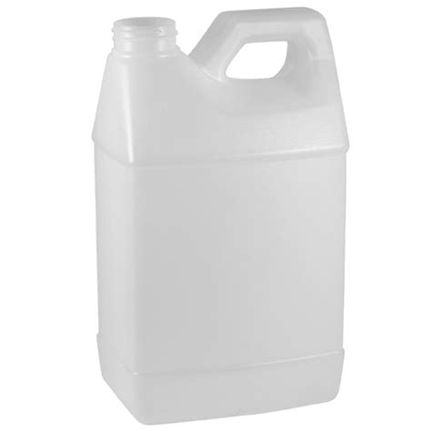 64 Oz Natural Hdpe Plastic F Style Bottle 38 400