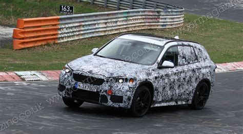 Led rear lights and impressive tailpipe trim finishers emphasise the authoritative rear. BMW X1 (2015) new front-drive crossover takes shape | CAR Magazine