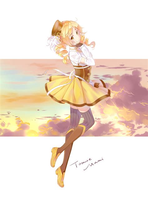 Tomoe Mami Mahou Shoujo MadokaMagica Image by MORI森 Zerochan Anime Image Board
