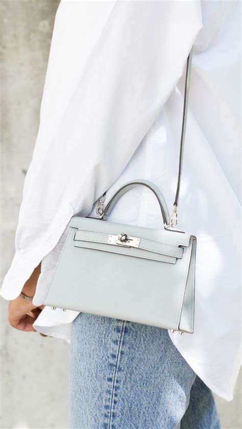 Hermès Mini Kelly Review Steffy s Style White bag outfit Hermes