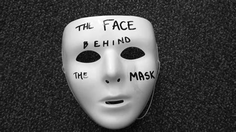 The Face Behind The Mask Youtube