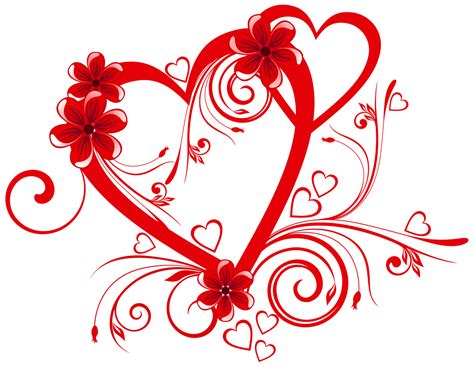 Free Flower Heart Cliparts Download Free Flower Heart Cliparts Png