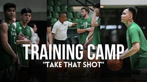 Take That Shot Training Camp Dlsu Green Archers Youtube
