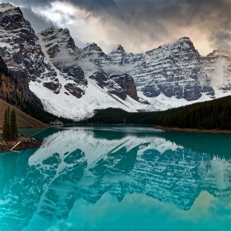 Banff National Park Wallpaper 4k Moraine Lake Scenery Mountains 4895