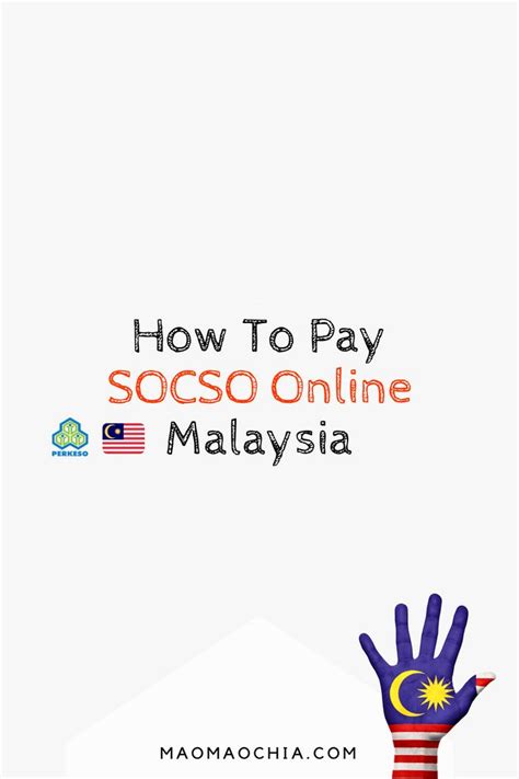 What are the requisites(your aadhaar and pan verified), the pf online withdrawal with images. How To Pay SOCSO Online Malaysia Perkeso - MaoMaoChia ...