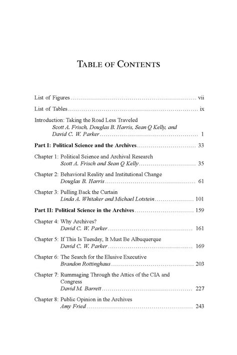 An apa table of contents should also include an abstract and a list of references. 006 Research Paper Table Of Contents Apa Template New ...