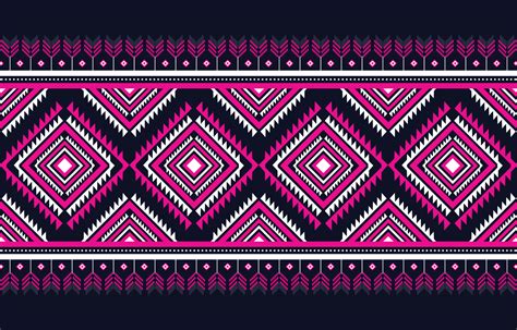 Purple Tribal Pattern Wallpaper