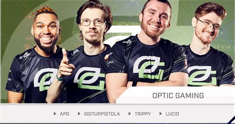 Optic Gaming Jersey Revealed Ropticgaming