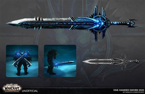 Concept Sword Inspired By Wow Shadowlands I Love Creating All Kinds