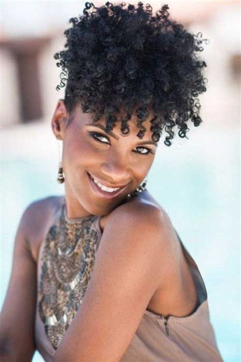 30 Short Curly Hairstyles For Black Women Short