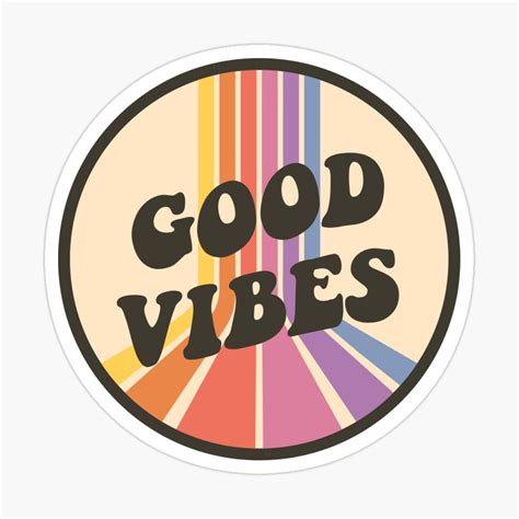 Good Vibes Poster By Emma Lou Graphics In 2020 Print Stickers