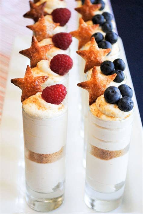 You can make these the morning of a party, then have them no problem. 24 Short and Sweet Shot-Glass Desserts | Mini Desserts ...
