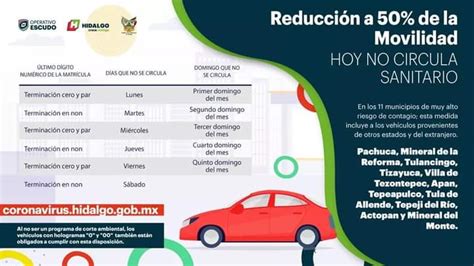 Ciclo escolar 2020 2021 archivos criterio hidalgo. Hoy no Circula Tulancingo 2021 🚫 - Tulancingo.es