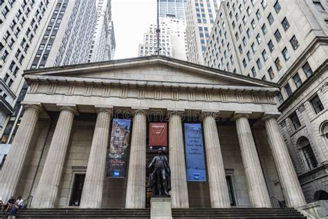 Federal Hall National Memorial In New York City Usa Editorial Photo