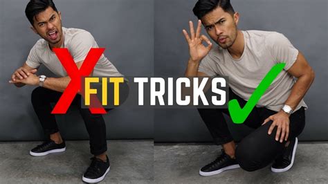 5 Clothing Fit Tricks Every Man Should Know Youtube