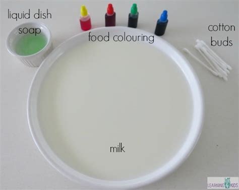 Maybe you would like to learn more about one of these? Colour Changing Milk Experiment | Learning 4 Kids