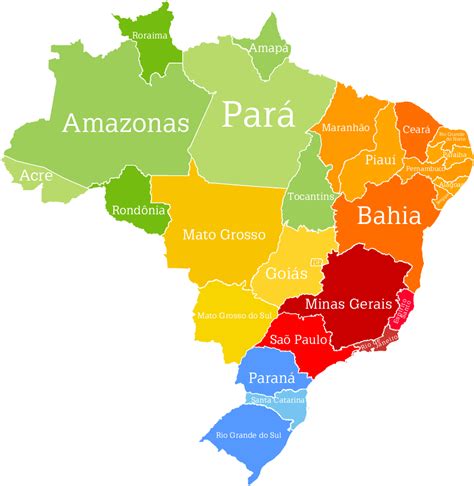 Mapa Politico Do Brasil My Xxx Hot Girl