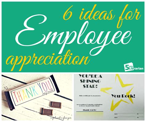 All the organizations appreciate and thank their employees for their great contributions all throughout the year. 5 Minute Librarian: Employee Appreciation Day is March 6th