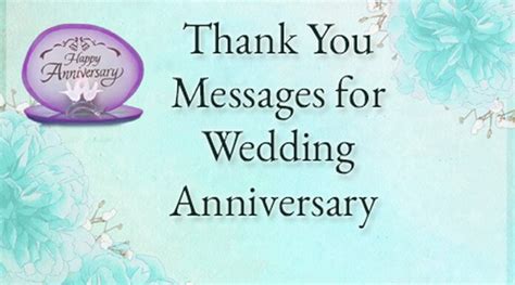 Thank You Messages For Anniversary Wishes Ts Wishe