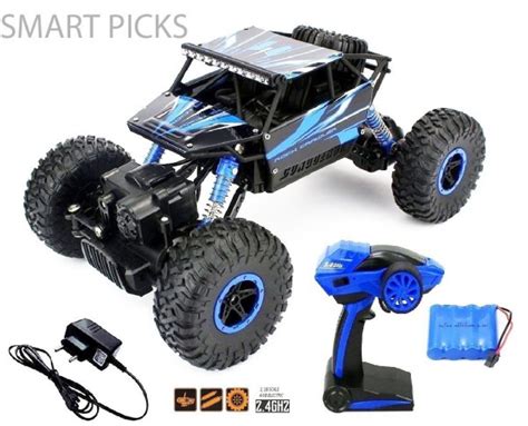 Smart Picks 118 Rechargeable 4wd Rally Car Rock Crawler Rc Monster