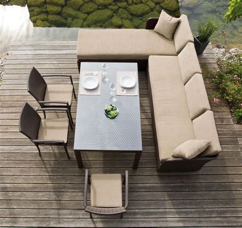 Rattan sofa garten in hellen schattierungen sieht besonders elegant aus. Preissturz » Garten Sitzgruppe mit Eckbank Lounge Esstisch ...