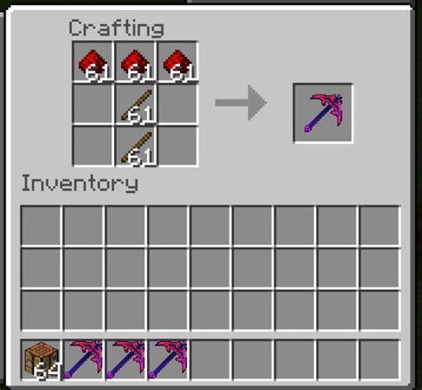 Redstone Sword Pickaxe Addon Minecraft New Mods And Addons