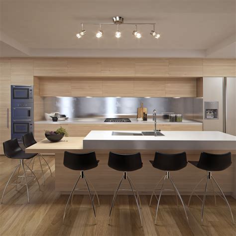 Track Lighting In Kitchen Decoomo