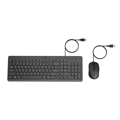 Hp 150 Wired Keyboard And Mouse Combo At Rs 949piece Keyboard