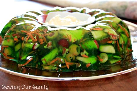 This jello salad recipe takes five minutes and uses only jello and cream cheese to make! Sewing our Sanity: Green Jello Salad Recipe - A Family ...