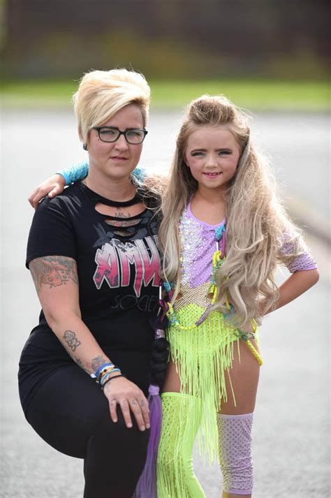 Mum Spends Thousands On Make Up And Tan For Seven Year Old Daughter