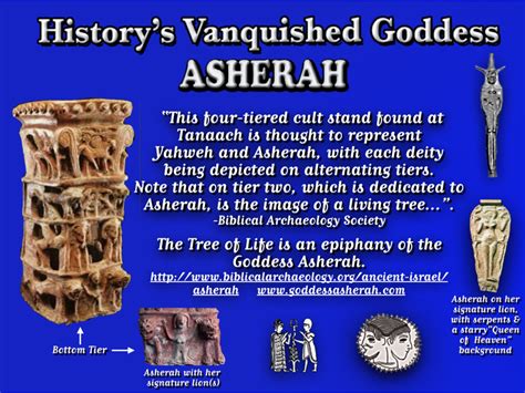 Asherah As Tree Of Life On Tanaach Cult Stand Dating To ~1000 Bce This “four Tiered Cult