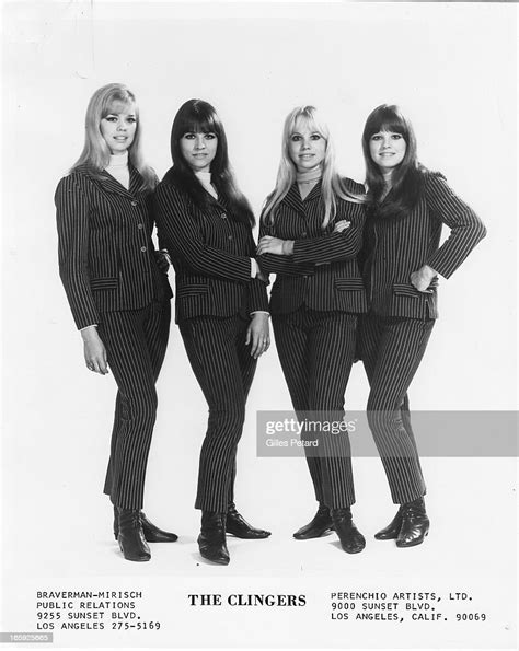 The Clinger Sisters Aka The Clingers Studio Portrait Usa 1965