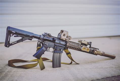 Sop Mod Emg Colt Licensed M4 Sopmod Block 2 Airsoft Aeg Rifle With
