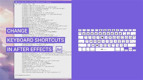 How To Change Keyboard Shortcuts In After Effects Tutorial YouTube