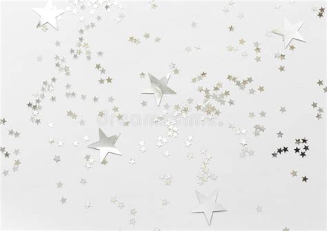 150 Silver Confetti Stars Sparkles Light Background Stock Photos Free