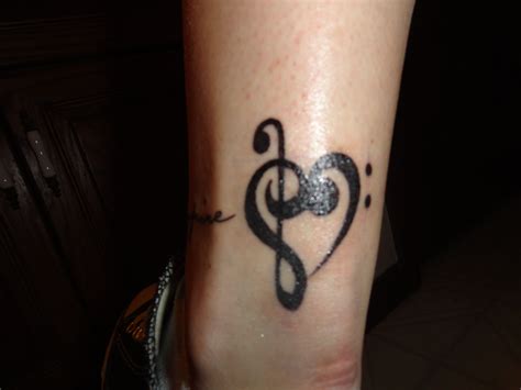 Cool Music Tattoo Tattoos Pinterest
