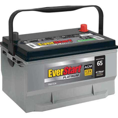 Everstart Platinum Boxed Agm Battery Group Size 65 12v 750cca Ebay