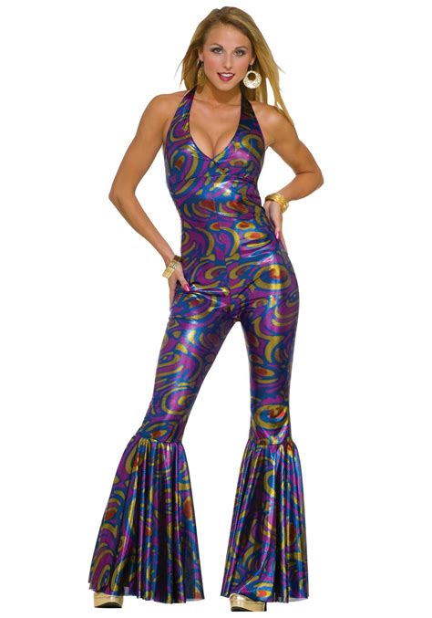 70s Disco Dancer Costume 1970s Womens Adult Halloween Costume