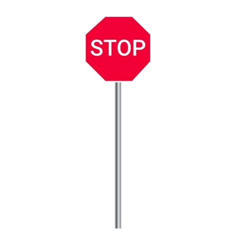Stop Road Signtransparent Road Sign 27763822 Png
